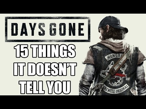 15 Beginners Tips And Tricks Days Gone Doesn't Tell You