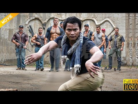 2025功夫動作大片：小夥竟是絕世高手，當場秒殺100惡霸  ⚔️  抗日  MMA | Kung Fu | 甄子丹