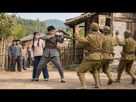 2026Action Movie： Japanese Soldiers Harass a Villager—Young Martial Artist Takes Them All Down!