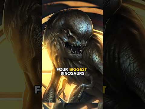 4 Biggest Dinosaurs In The Jurassic World Franchise | Jurassic World Rebirth #jurassicworldrebirth