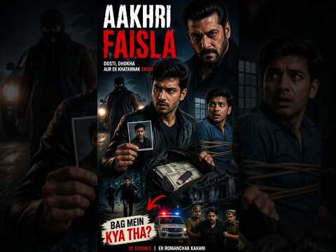 Aakhri Faisla 😱 | Jab Dost Ne Diya Dhoka | Hindi Thriller Short Film
