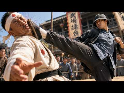Action Movie | 👊Japanese Master Mocks Kung Fu, Then Gets Dropped by One Punch! #KungFu #Hollywood