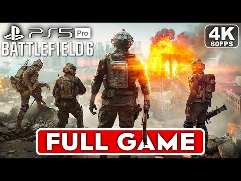 BATTLEFIELD 6 Gameplay Walkthrough Campaign FULL GAME  [4K 60FPS PS5 PRO] – No Commentary