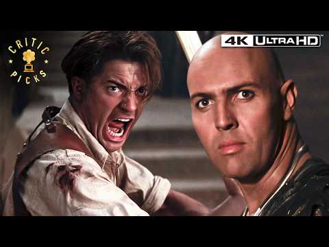 Brendan Fraser Fights The Mummy (Full Scene) | The Mummy (1999) 4K