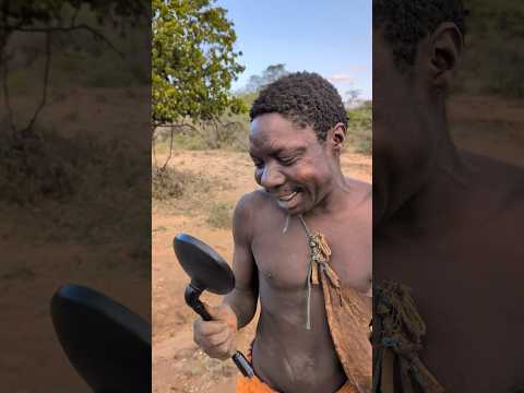 Chaaba on mirror 🪞 for first Time 😂🤣😲‼️#africa #comedy #funny #villagelife #wildlife