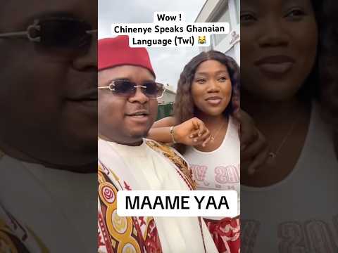 Chinenye Speaking Ghanaian Language (Twi) 🔥😹 #chinenyennebe