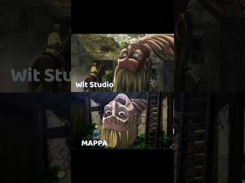 Connie's Mom, MAPPA vs Wit Studio #anime #shorts #aot