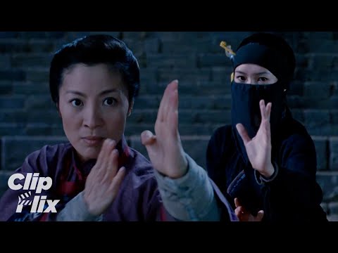 Crouching Tiger, Hidden Dragon | Pencuri Pedang: Michelle Yeoh VS Zhang Ziyi | ClipFlix