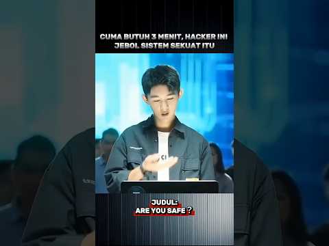 Cuma Butuh 3 Menit, Hacker Muda Ini Jebol Sistem Terkuat! #trending #shorts #shortvideo #popular