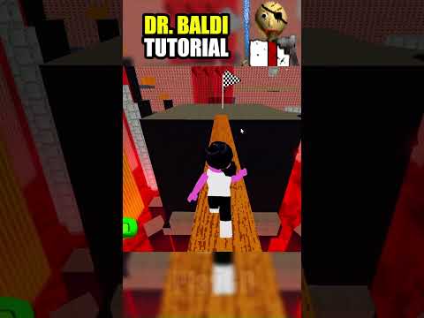 DOCTOR BALDI ON GAUNTLET BOSS #roblox #tutorial #baldisbasicsplus