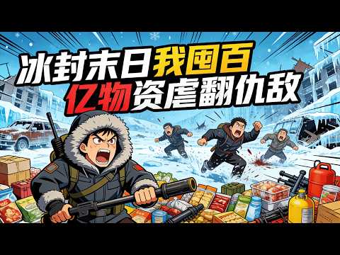 《冰封末日我囤百亿物资虐翻仇敌》极寒末世邻居冻成狗，重生我躲百亿安全屋吃火锅！#漫剧 #多多動漫社 #末世 #热门