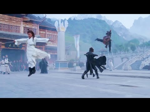 反派當眾羞辱功夫小子，怎料3年後功夫小子成為三界戰神，當眾暴打他成功復仇！