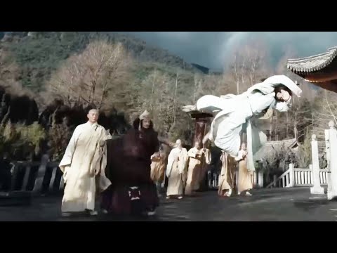 惡僧打敗6大高僧自認無敵,怎料下秒被一個剛學武功的功夫小子打敗!