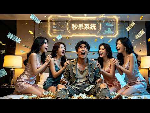 穷小伙被当众爆头霸凌，5个豪门姐姐从天而降接他回家！他还意外绑定了无限一元秒杀系统，十倍返利加身！一路碾压反派，被姐姐们宠上天，逆袭成为顶级大佬！ #爽剧 #短剧 | 觉醒秒杀系统：我靠姐姐无敌