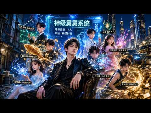 美女姐姐們竟塞俾我七個娃😱點知個個都身懷絕技✨金融神童、神醫、錦鯉好運通通都有💎🩺🍀別人帶娃帶到破產💔我一帶七個，系統竟瘋狂送豪宅豪車🏰🚘🔥從此呢人生直接起飛！❤️#drama