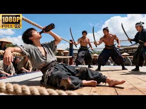 醉酒的乞丐竟然是功夫高手,孤單一人擊敗1000名惡霸!⚔️ 動作|#武俠 #動作 #華語