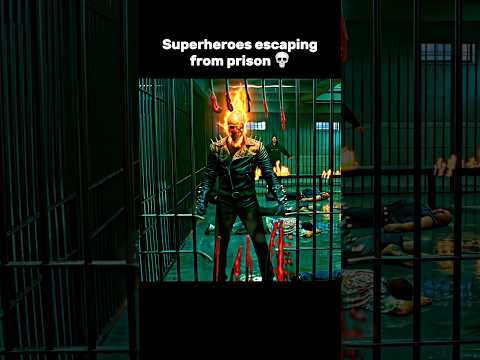 Every superhero escape from prison