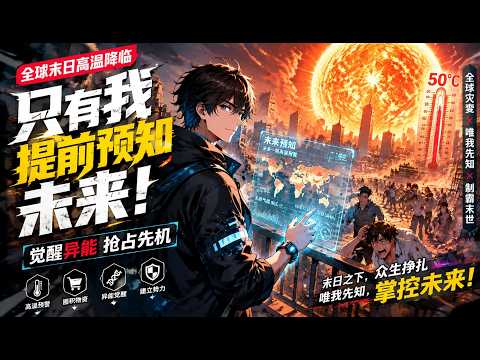 💥《全球末日，只有我提前预知未来》全球高温末日降临，唯独我预知未来，觉醒异能抢占先机 #漫劇 #真人劇 #短劇 #多多動漫社 #末世 #熱門 #逆襲