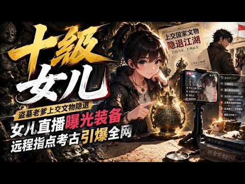 💥《十级女儿》盗墓老爹上交文物隐退，女儿直播曝光装备，远程指点考古引爆全网#漫劇 #真人劇 #短劇 #多多動漫社#末世 #熱門 #逆襲