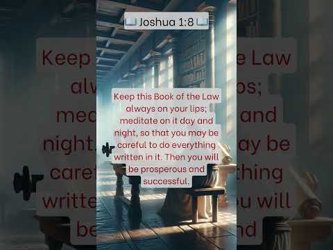 📖 Joshua 1:8 📖