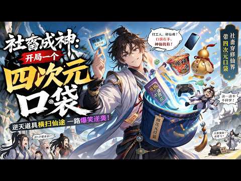 🔥 【爆款漫劇】《社畜成神：开局一个四次元口袋》社畜穿修仙界，带四次元口袋，逆天道具横扫仙途一路爆笑逆袭 #漫剧 #多多動漫社 #末世 #热门