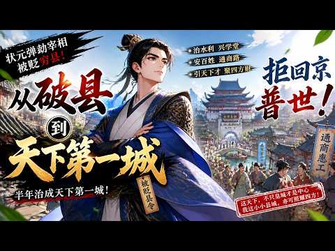🔥【爆劇速推】《被贬县令：从破县到天下第一城》状元弹劾宰相被贬穷县，半年治成天下第一城，拒回京普世 #真人劇 #短劇 #多多動漫社 #末世 #热门 #逆袭