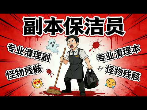 🔥【爆款漫劇】《我是副本保洁员》游戏里唯一的清洁员吴子瑜，竟让所有凶神恶煞的游戏角色俯首帖耳　#漫剧 #漫剧热播 #动漫 #动画 #多多動漫社