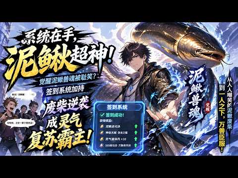 🔥【爆款漫劇】《系统在手，泥鳅超神》觉醒泥鳅兽魂被耻笑，签到系统加持，废柴逆袭成灵气复苏霸主 #漫剧 #多多動漫社 #末世 #热门