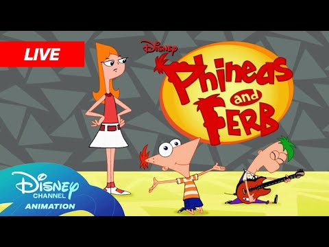 🔴 LIVE! Phineas and Ferb Season 1 Full Episodes! | @disneychannelanimation  ​