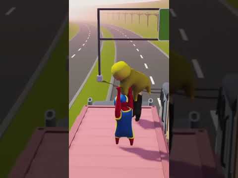 Gang beasts funny moments😂 #gangbeasts #gaming #viral #trending #funny #shorts
