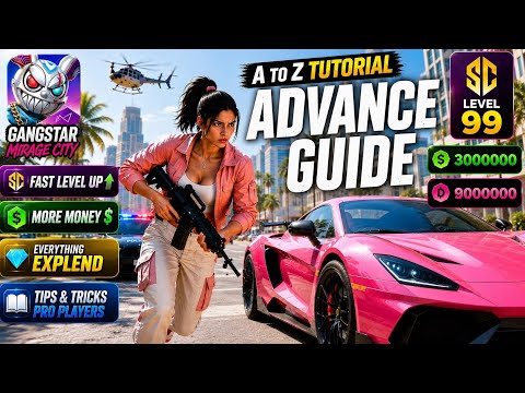 Gangstar Mirage City TUTORIAL | Everything You Need to Know | Become a PRO Player