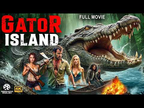 GATOR ISLAND – Full Hollywood Action Horror Movie | English Movie | Amy B, Tony S | Free Movies