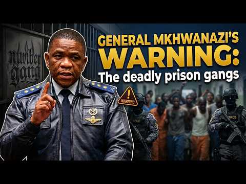 General Mkhwanazi's strong WARNING: The deadly gangs in South Africa's prisons