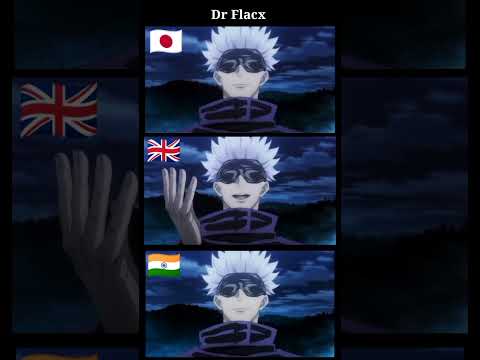 Gojo yowai mo in Hindi,English and Japanese #shorts #shortvideo #youtubeshorts