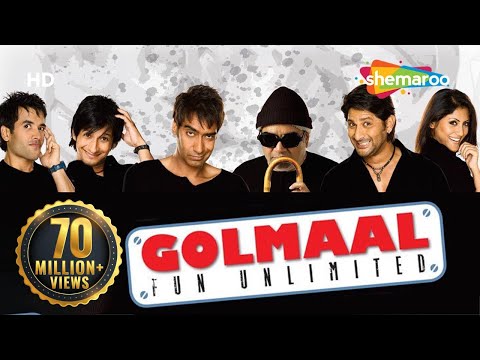 Golmaal – Fun Unlimited (2006)(HD+Eng Subs) Ajay Devgan, Arshad Warsi, Rimi Sen – Best Comedy Movie