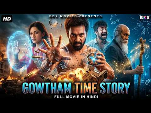 GOWTHAM TIME STORY – Hindi Dubbed Movie | Satheesh, Mirnalini | Hindi Sci-Fi Action Movie