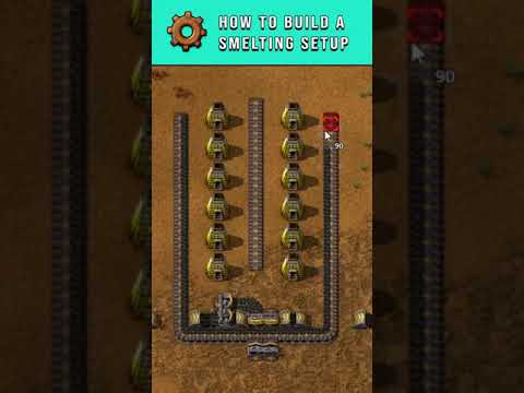 How To Build A Smelting Setup In 60 Seconds – Factorio