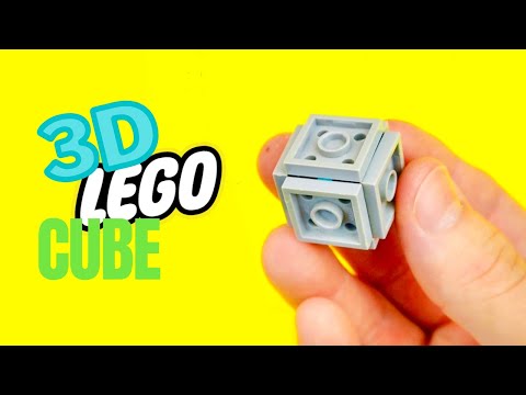 ILLEGAL 3D LEGO Cube Tutorial #Shorts