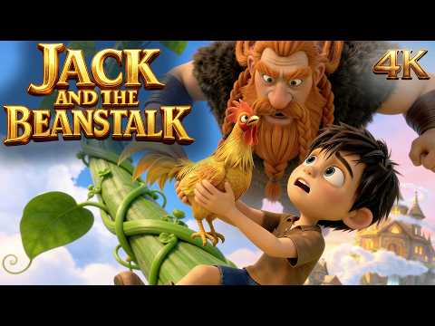 Jack and the Beanstalk | 4K 3D Animation | English Fairy Tales