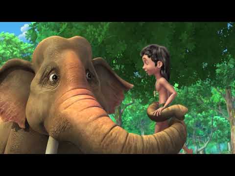 Jungle Book 2 Cartoon for kids English Story | The Elephant call Mega Episode | Mowgli adventure
