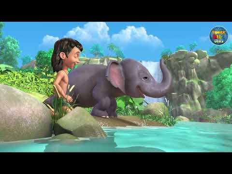 Jungle Book 2 Cartoon For Kids | Jungle Book Mega Episode | English Stories | Funny Wild Animals