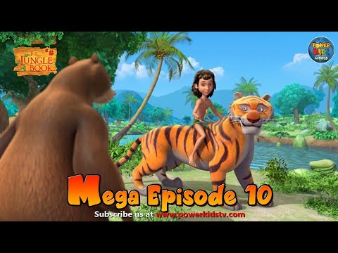 Jungle book | Mowgli | MEGA EPISODE 10 | Animation Series | Adventures Of Mowgli @THEJUNGLEBOOKOFFICIAL ​