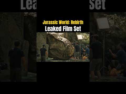 Jurassic World: Rebirth – Leaked Film Set. #jurassicworld #rebirth #wibblelobble #dinosaur