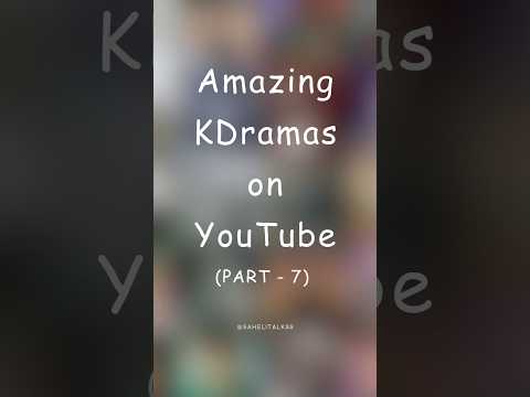 Kdramas on YouTube korean dramas with english subtitles full episodes  #kdrama #koreandrama #kpop .