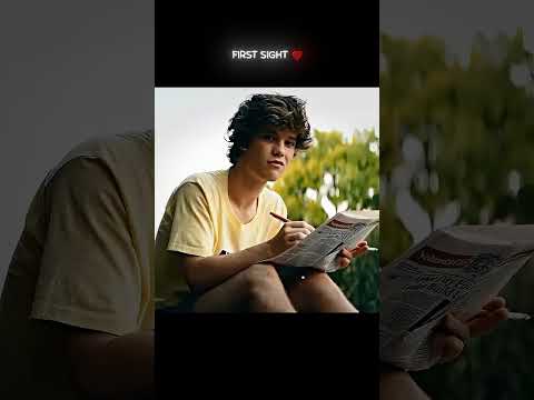 Love at First Sight ✨ Her Eyes | Cinematic Romance Short #edit #first #love #romantic #shorts