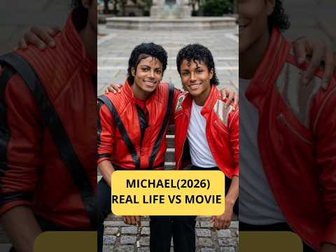 Michael (2026) Real life vs movie #michaeljackson