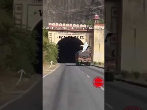 Most haunted tunnel in Udaipur / #udaipur #tunnel #ghost #ghosttube