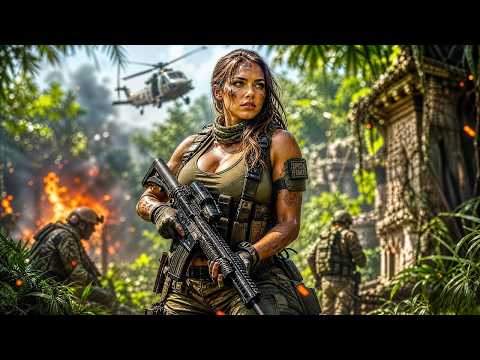 MULTISUB【孤膽女戰神 Lone Female Warrior】叢林變修羅場！最強女兵一支步槍，槍槍爆頭無人生還！#动作 #犯罪 #動作 #犯罪 | 爽姐爱追剧-歡迎訂閱