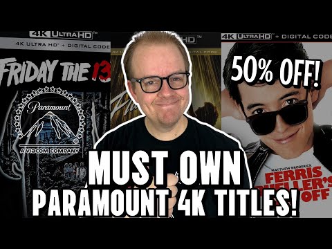 Must OWN Paramount 4K Titles In The BARNES And Noble 50% Off SALE! | These Are STILL Available!!