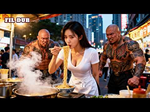 Nagkamali ng kinanti ang siga—ang babaeng kumakain ng noodles sa gilid ng kalsada ay Diyosa ng Digma